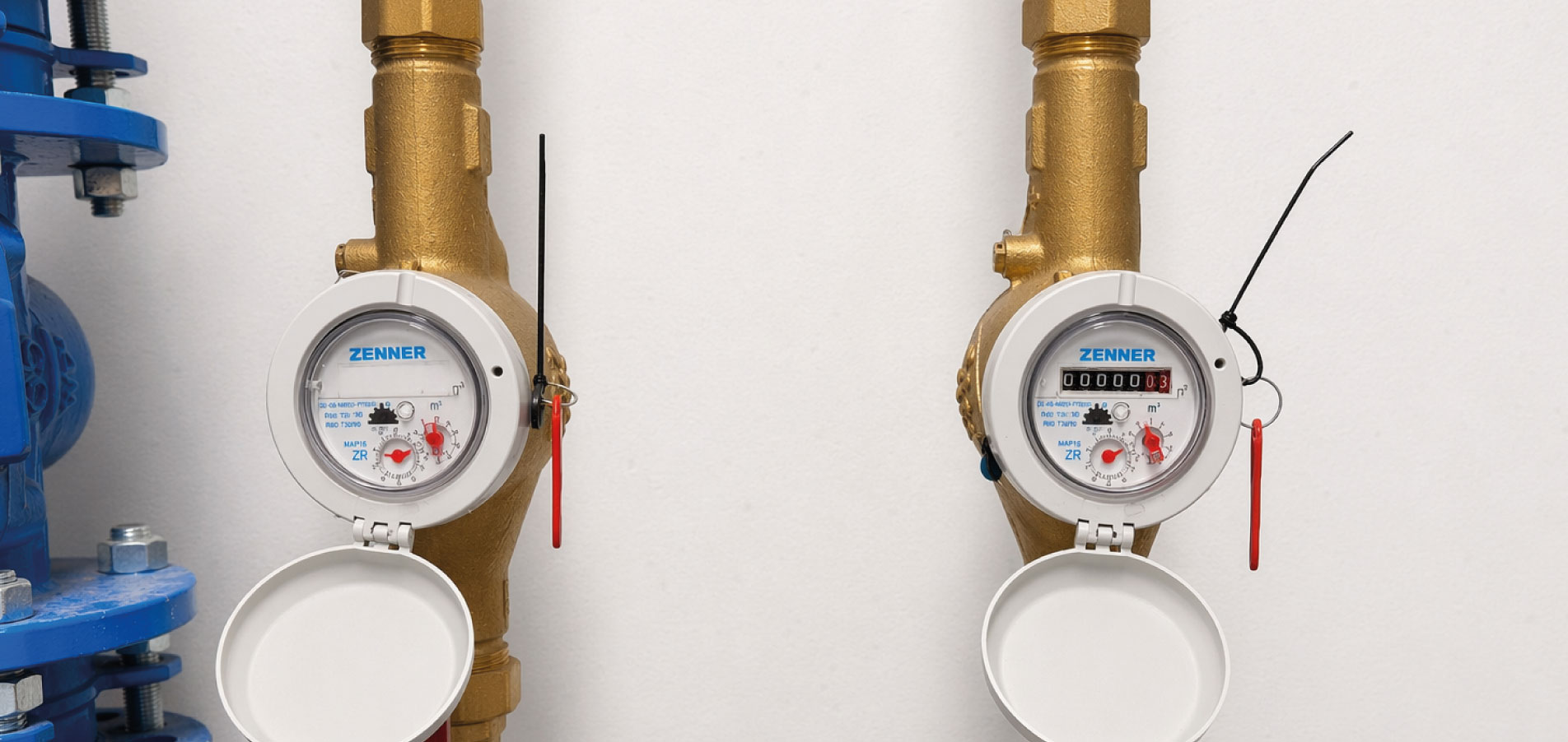 Compteur général installé dans une copropriété pour surveiller la consommation d’eau - OCEA Smart Building